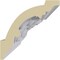 Ekena Millwork 3 1/8"H x 3 1/8"P x 4 3/8"F x 94 1/2"L Rose Crown Moulding MLD03X03X04RO - alternate 3